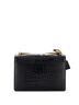 Saint Laurent 100% Leather Black Sunset Crossbody Bag Crocodile Embossed Leather Medium One size - photo 2