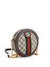 Gucci 100% Coatead Canvas Brown Ophidia Round Shoulder Bag GG Coated Canvas Mini One size - photo 3