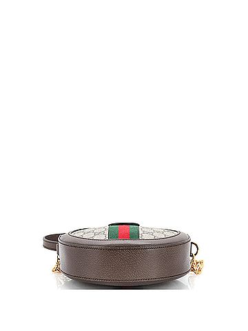 Gucci Ophidia Round Shoulder Bag GG Coated Canvas Mini (view 2)
