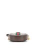 Gucci 100% Coatead Canvas Brown Ophidia Round Shoulder Bag GG Coated Canvas Mini One size - photo 2