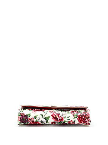 Dolce & Gabbana Convertible Flap Clutch Printed Leather Small (view 2)
