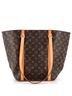 Louis Vuitton 100% Coatead Canvas Brown Shopping Sac Handbag Monogram Canvas MM One size - photo 1
