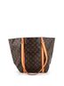 Louis Vuitton 100% Coatead Canvas Brown Shopping Sac Handbag Monogram Canvas MM One size - photo 4