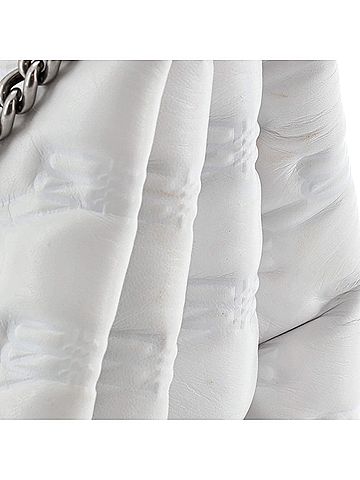 Balenciaga Triplet Shoulder Bag Monogram Embossed Leather Medium (view 1)