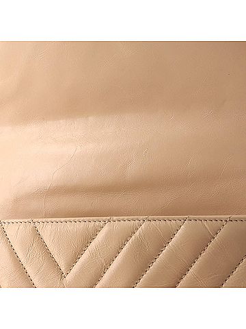 Chanel Coco Top Handle Bag Chevron Calfskin Small (view 1)