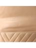 Chanel 100% Leather Tan Coco Top Handle Bag Chevron Calfskin Small One size - photo 1