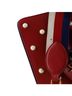 Gucci 100% Leather Red Broadway Pearly Bee Shoulder Bag Embellished Leather Mini One size - photo 1