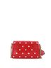 Gucci 100% Leather Red Broadway Pearly Bee Shoulder Bag Embellished Leather Mini One size - photo 2