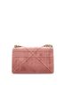 Christian Dior Pink Diorama Flap Bag Velvet with Crystal Detail Small One size - photo 4