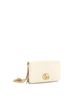 Gucci 100% Leather White GG Marmont Chain Flap Bag Matelasse Leather Mini One size - photo 3