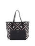 Louis Vuitton 100% Leather Black Neverfull NM Tote Monogram Empreinte Giant Broderies MM One size - photo 3