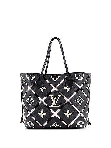 Louis Vuitton Neverfull NM Tote Monogram Empreinte Giant Broderies MM (view 2)