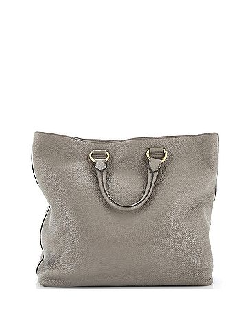 Prada Convertible Shopper Tote Vitello Daino Large (view 2)