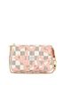 Louis Vuitton 100% Coatead Canvas White Pochette Accessoires Limited Edition Damier Tahitienne Mini One size - photo 1