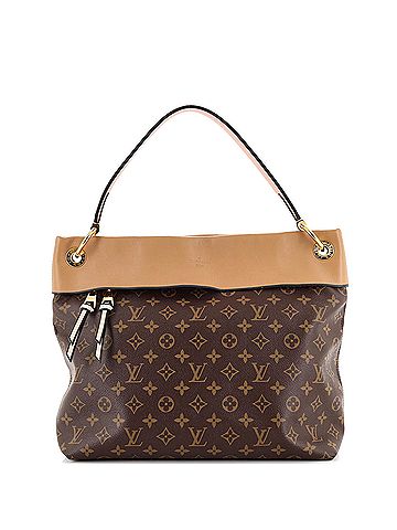 Louis Vuitton Tuileries Hobo Monogram Canvas with Leather (view 1)