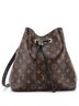 Louis Vuitton 100% Coatead Canvas Brown NeoNoe Handbag Monogram Canvas MM One size - photo 1
