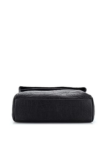 Saint Laurent West Hollywood Shoulder Bag Crocodile Embossed Leather Medium (view 2)