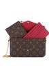 Louis Vuitton 100% Coatead Canvas Brown Felicie Pochette Monogram Canvas One size - photo 3