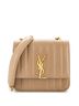 Saint Laurent 100% Leather Tan Vicky Crossbody Bag Vertical Quilted Leather Medium One size - photo 3