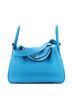 Hermès 100% Leather Blue Lindy Bag Clemence 34 One size - photo 1