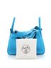 Hermès 100% Leather Blue Lindy Bag Clemence 34 One size - photo 3