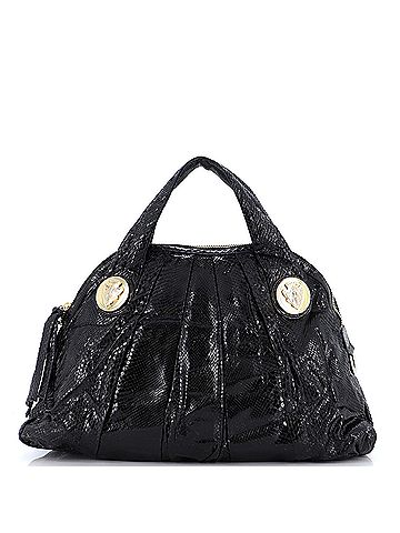 Gucci Hysteria Convertible Top Handle Bag Python Large (view 1)