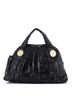 Gucci 100% Leather Black Hysteria Convertible Top Handle Bag Python Large One size - photo 1