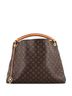 Louis Vuitton 100% Coatead Canvas Brown Artsy Handbag Monogram Canvas MM One size - photo 1
