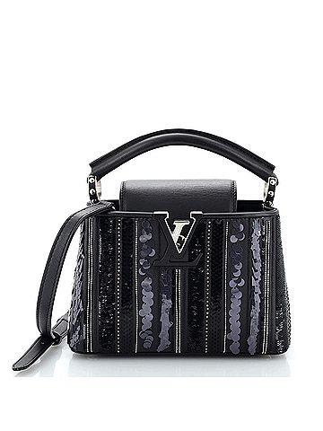 Louis Vuitton Capucines Bag Sequin and Beaded Leather Mini (view 1)