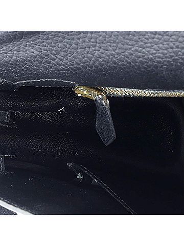 Hermès Kelly Handbag Black Ardennes with Gold Hardware 32 (view 2)