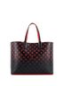 Christian Louboutin 100% Leather Black Cabata East West Tote Degrade Monogram Printed Leather Large One size - photo 2