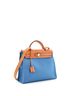 Hermès 100% Leather Blue Herbag Zip Leather and Toile 31 One size - photo 4