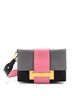 Prada 100% Leather Metal Ribbon Shoulder Bag City Calfskin Small One size - photo 3