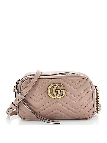 Gucci GG Marmont Shoulder Bag Matelasse Leather Small (view 1)