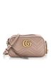 Gucci 100% Leather Tan GG Marmont Shoulder Bag Matelasse Leather Small One size - photo 1