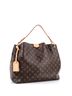 Louis Vuitton 100% Coatead Canvas Brown Graceful Handbag Monogram Canvas MM One size - photo 3