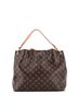 Louis Vuitton 100% Coatead Canvas Brown Graceful Handbag Monogram Canvas MM One size - photo 4