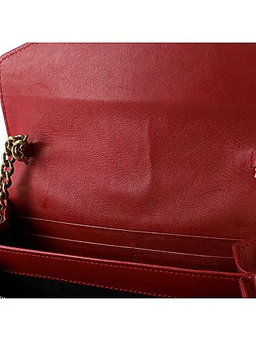 Gucci GG Marmont Chain Wallet Matelasse Leather Mini (view 1)