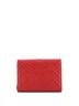 Gucci 100% Leather Red GG Marmont Chain Wallet Matelasse Leather Mini One size - photo 2