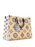 Louis Vuitton 100% Coatead Canvas White OnTheGo Tote Wild at Heart Monogram Giant GM One size - photo 4