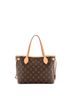 Louis Vuitton 100% Coatead Canvas Brown Neverfull NM Tote Monogram Canvas PM One size - photo 2
