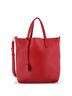Saint Laurent 100% Leather Red Shopper Tote Leather Toy One size - photo 3