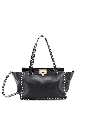 Valentino Garavani Rockstud Tote Soft Leather Small (view 1)