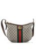 Gucci 100% Coatead Canvas Brown Ophidia Half Moon Hobo GG Coated Canvas Small One size - photo 3
