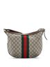Gucci 100% Coatead Canvas Brown Ophidia Half Moon Hobo GG Coated Canvas Small One size - photo 2