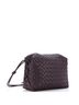 Bottega Veneta 100% Leather Purple Loop Crossbody Bag Intrecciato Nappa Medium One size - photo 3