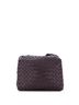 Bottega Veneta 100% Leather Purple Loop Crossbody Bag Intrecciato Nappa Medium One size - photo 4