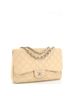 Chanel 100% Leather Tan Vintage Classic Single Flap Bag Quilted Caviar Jumbo One size - photo 3