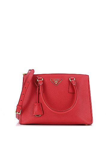 Prada Galleria Double Zip Tote Saffiano Leather Medium (view 1)