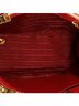 Prada 100% Leather Red Galleria Double Zip Tote Saffiano Leather Medium One size - photo 5